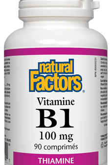 Vitamine B1 100 mg - Natural Factors Fashion