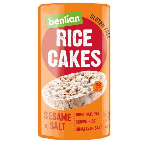 Galettes de riz brun au sésame et sel d’Himalaya - Benlian Foods Online Hot Sale