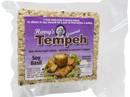 Tempeh pasteurisé au basilic et soja - Henry’s Gourmet Online now