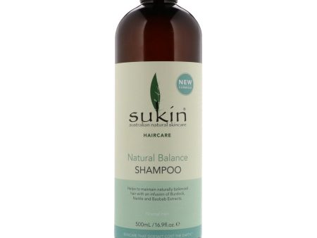 Shampooing naturellement équilibrant - Sukin Supply