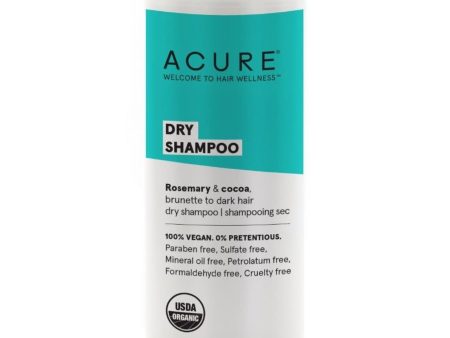 Shampooing sec 100% vegan au romarin et cacao - Acure For Cheap