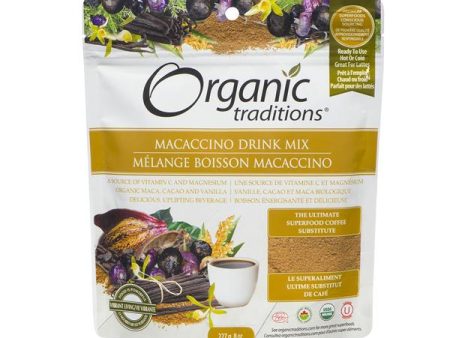 Mélange de boisson Maccacino - Organic Traditions Sale