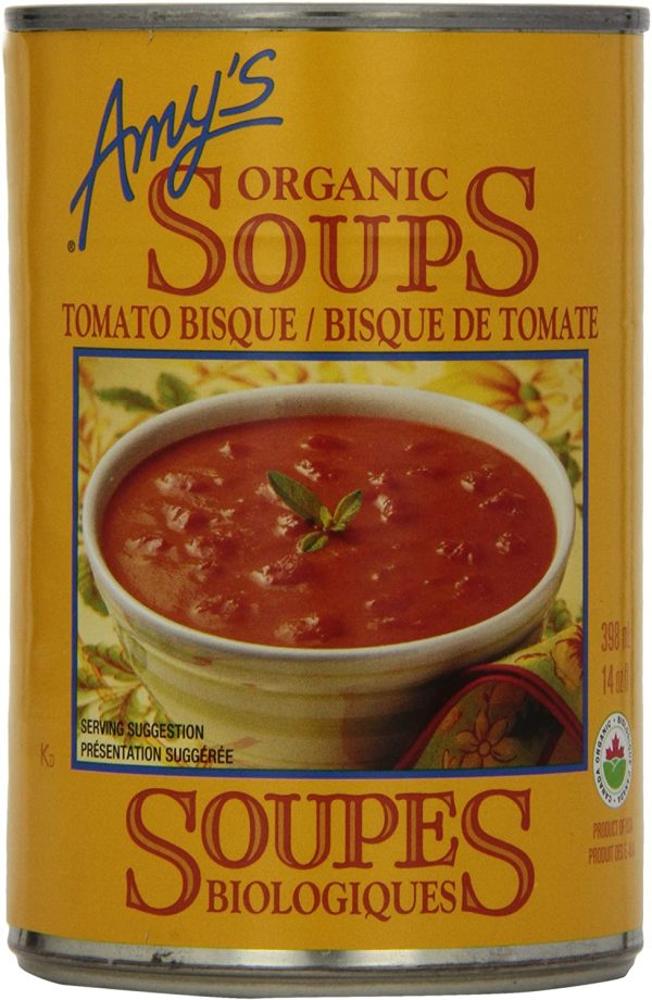 Soupe bio de bisque de tomates - Amy’s Supply