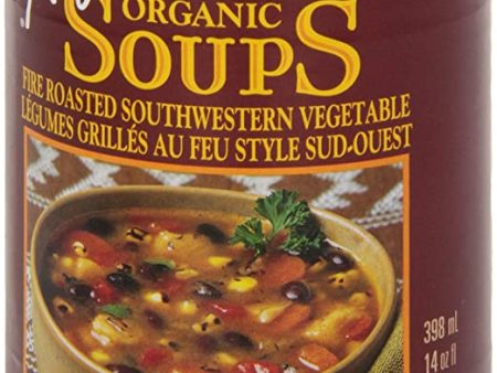 Soupe bio de légumes grillés au feu style sud-ouest - Amy’s For Discount