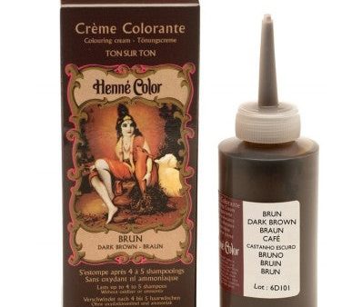 Crème colorante brun - Henné Color Online now