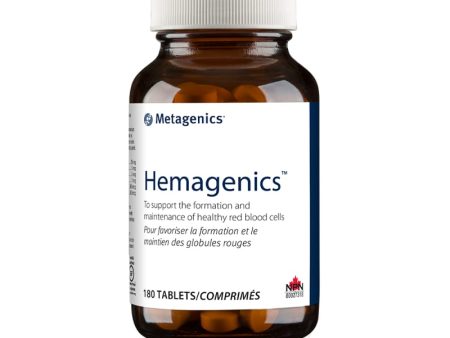 Hemagenics support pour les globules rouges sains - Metagenics Online