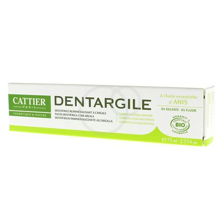 Dentargile, dentifrice à l’argile et à l’huile essentielle d’anis - Cattier Paris Online Hot Sale