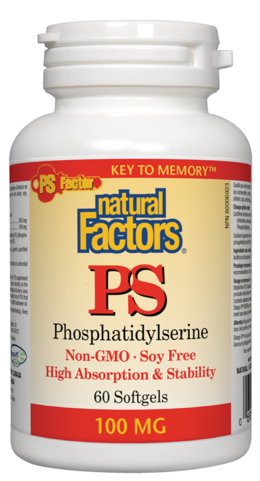 Phosphatidylsérine (PS) - Natural Factors Supply