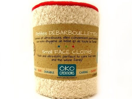 Petites débarbouillettes en coton 100% bio - Oko créations For Sale