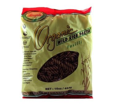 Pâtes de riz sauvage organique (fusilli, noir) - Rizopia For Sale