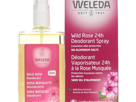 Déodorant vaporisateur 24h à la rose musquée - Weleda Fashion