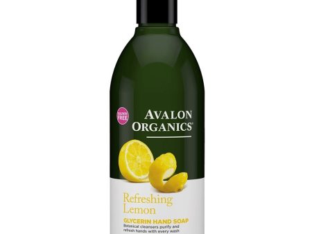 Savons pour les mains glycériné au citron - Avalon Organics Supply