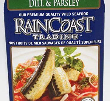 Sardines sauvages du pacifique aneth & persil - raincoast trading Sale