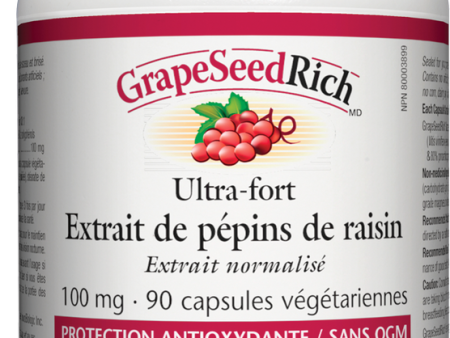 Extraits de pépins de raisins ultra fort - Natural Factors Fashion