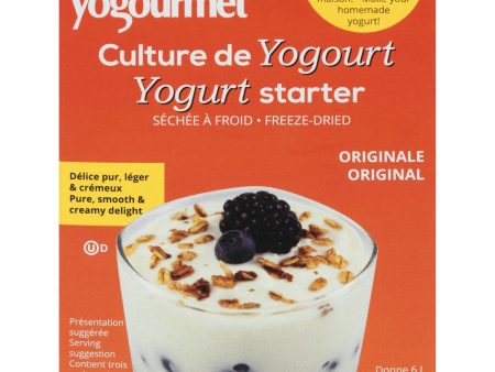 Culture de yogourt séchée à froid originale - yo’gourmet Discount