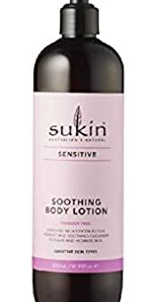 Lotion naturelle pour le corps pour peaux sensibles - Sukin Sale