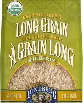 Riz brun à long grains bio - Lundberg family farm For Discount