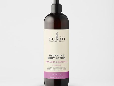 Lotion naturelle pour le corps à la bargamote et patchouli - Sukin Sale