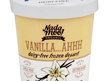 Dessert glacé au lait de coco (sans produits laitiers) - Douce vanille - Nada Moo For Cheap