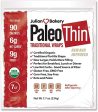 PaleoThin Wrap traditionnel fin sans gluten, vegan - Julian Bakery Online Sale