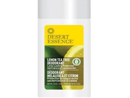 Déodorant végan au mélaleuca et citron - Desert Essence Cheap