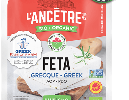 Feta grecque fait à 100% de lait se brebis biologique - l’ancêtre on Sale