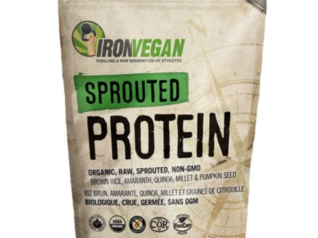 Protéines végétales bio de grains germés sans OGM au chocolat - Iron Vegan Discount