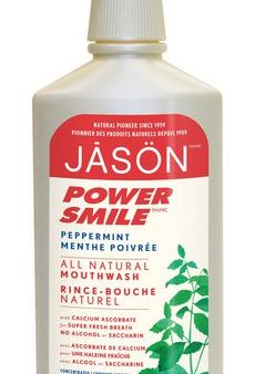 Rince bouche naturel à la menthe poivrée - Jason on Sale