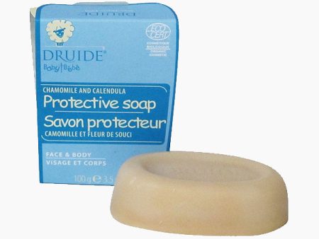 Savon protecteur pour bébé à la camomille et fleur de souci - Druide Online now