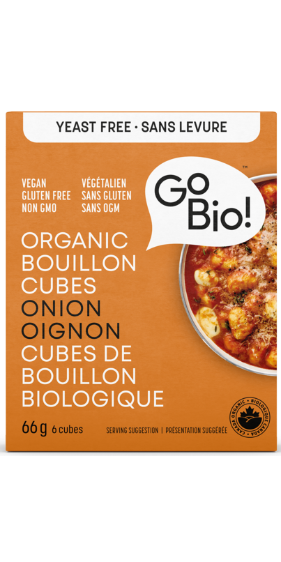 Cube de bouillon bio d’oignons - Go Bio Supply