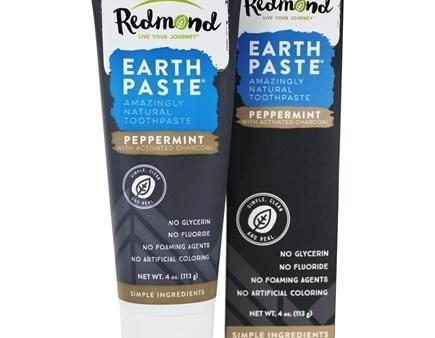 Dentifrice naturel au charbon activé et menthe poivrée - Redmond Online Hot Sale