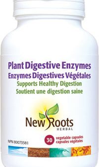 Enzymes digestives végétales - New Roots Herbal Discount