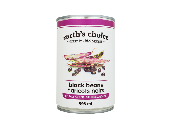 Haricots noirs sans sel ajouté - earth’s choice Sale