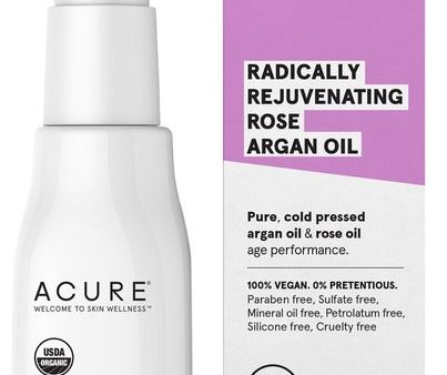 Huile rajeunissante à la rose et à l’argan - Acure Online