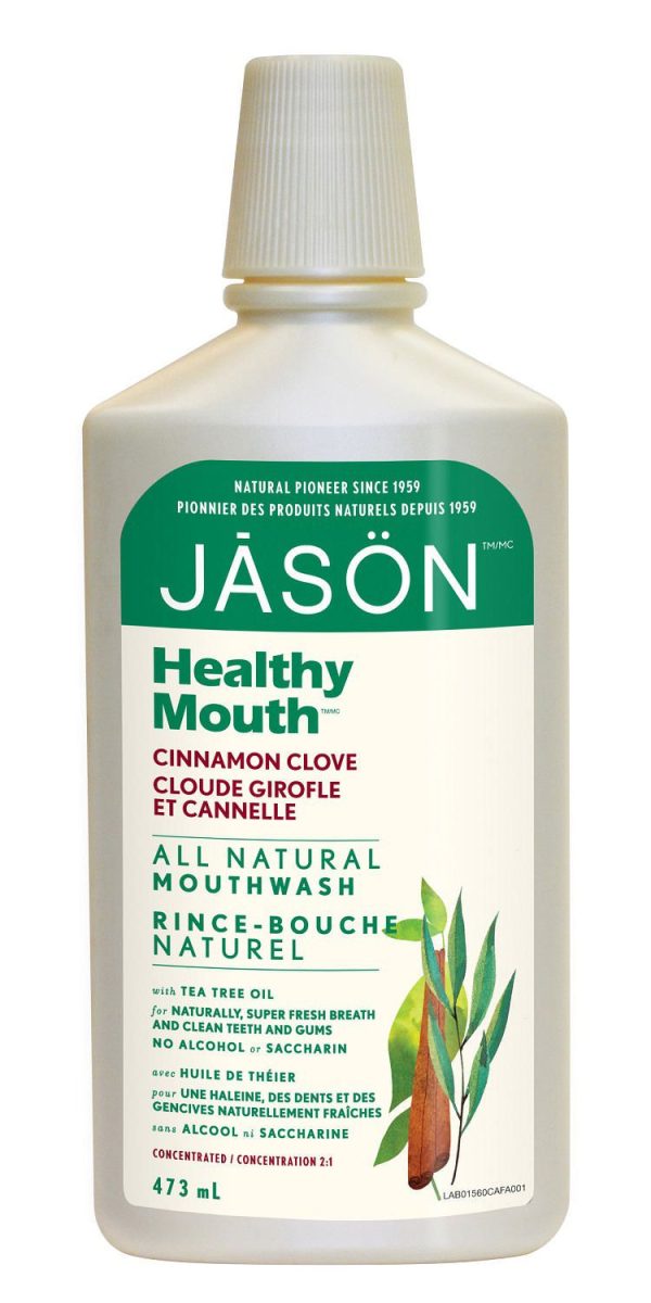 Rince bouche naturel à la cannelle et clou de girofle - Jason Online Sale