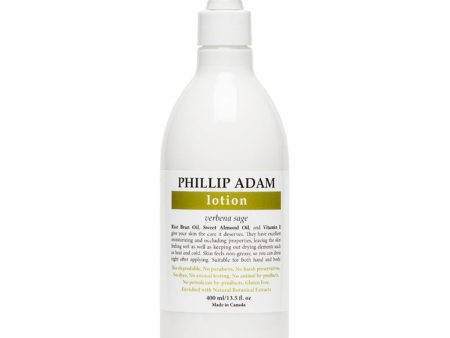 Lotion bio au verbana et sauge - Phillip Adam Cheap