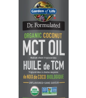 Huile de TCM de noix de coco biologique - Sans saveur - Garden of Life Fashion