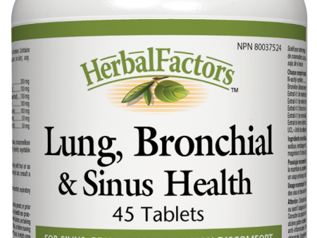 Natural factors - Poumons, bronches et sinus sains - Natural Factors Online Hot Sale