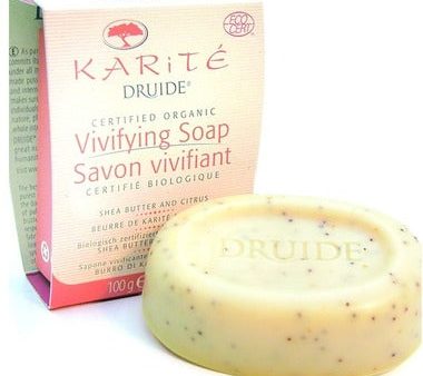 Savon vivifiant au beurre de karité et agrumes - Druide Online now