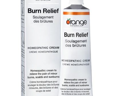 Crème homéopathique soulage les brûlures - Orange naturals Online Sale