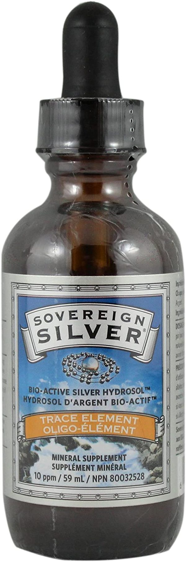 Hydrosol d’argent bio-actif, oligo-élément 10 ppm - Sovereign Silver Online Hot Sale