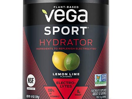 Électrolyte réhydratant à base de plante saveur citron-lime - Vega Online now