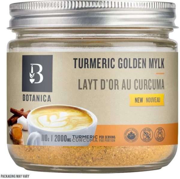 Layt d or au curcuma - Botanica Supply