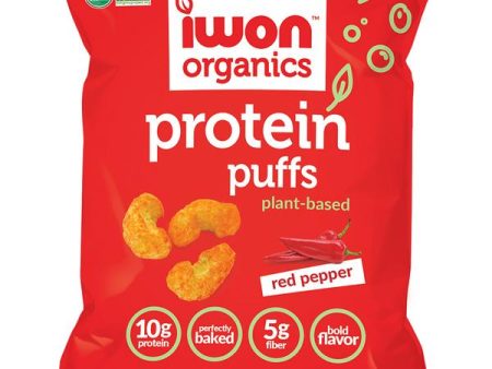 Puffs de protéines au piment rouge - Iwon organics Online Hot Sale