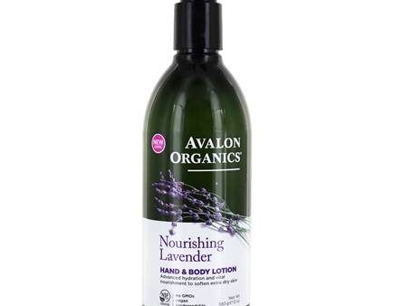 Lotion bio à la lavande pour les mains et le corps - Avalon Organics Sale