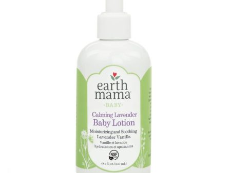 Crème hydratante pour bébé à la lavande et vanille - Earth Mama For Cheap