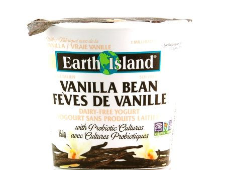 Yogourt sans produits laitiers avec cultures probiotiques aux fèves de vanille (sans soya) - Earth Island Sale