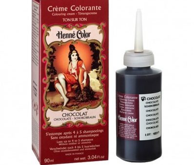 Crème colorante chocolat - Henné Color Hot on Sale