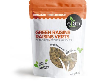 Raisins verts séchés au soleil (biologiques) - Elan Online now