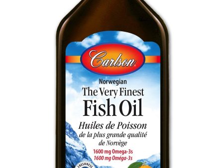 Huiles de poisson de la plus grande qualité - Saveur orange - Carlson For Sale